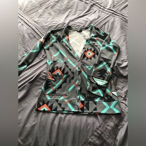 Aztec Print Nollie Cardigan